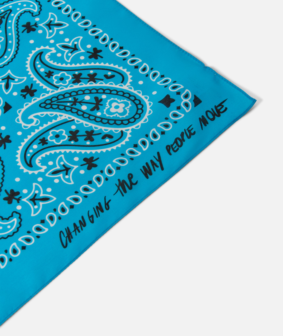 Vespa Bandana "140 Jahre Piaggio" blau weiß
