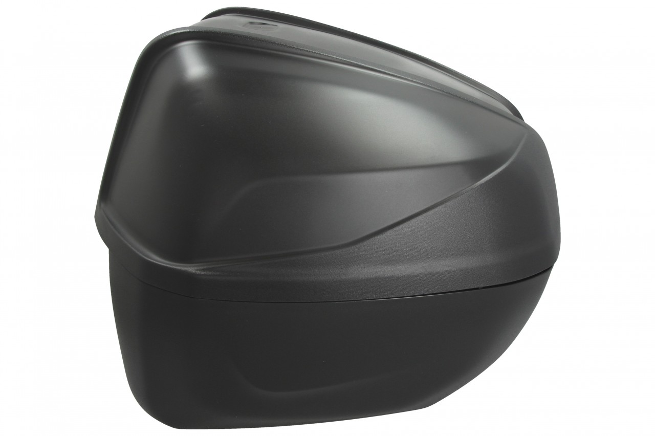 Topcase 37L für Beverly Original Piaggio - NERO CARBONIO (POLICE) 93/B
