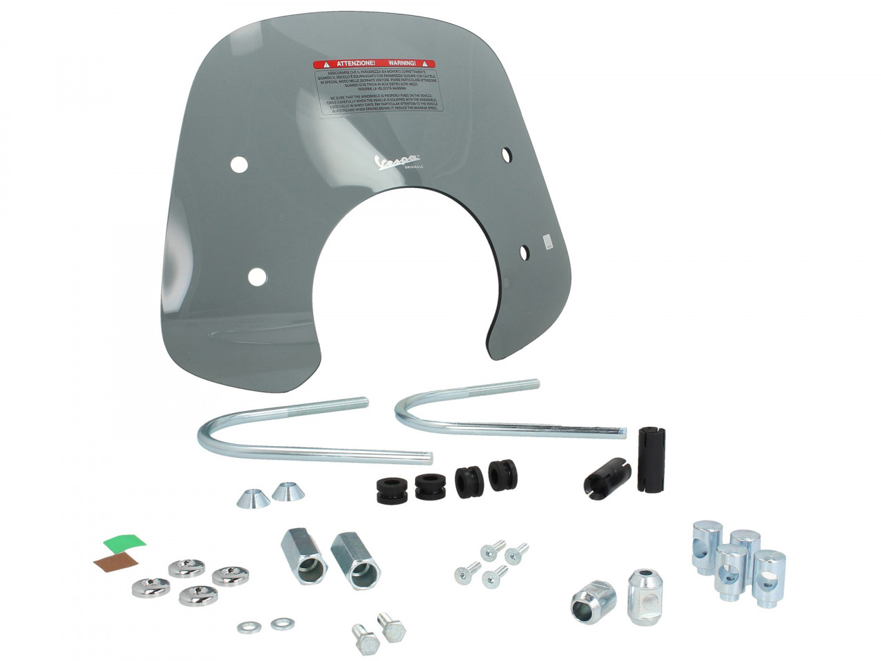 Windschild Sportscheibe "Cruiser" getönt Vespa GTS / Super (HPE & SuperTech) original Vespa