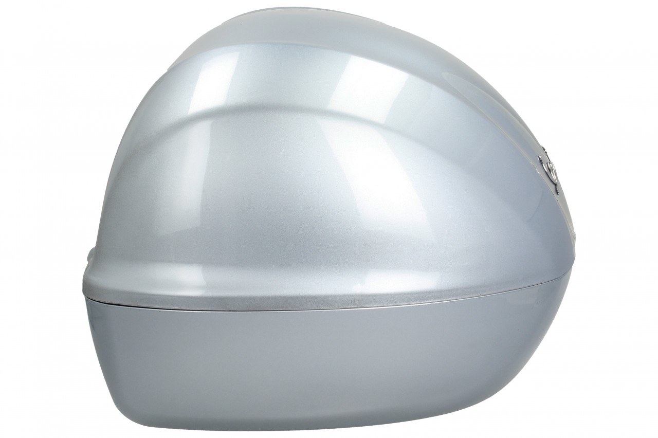 Original Topcase für Vespa Primavera - (G01) metallic grey lucido