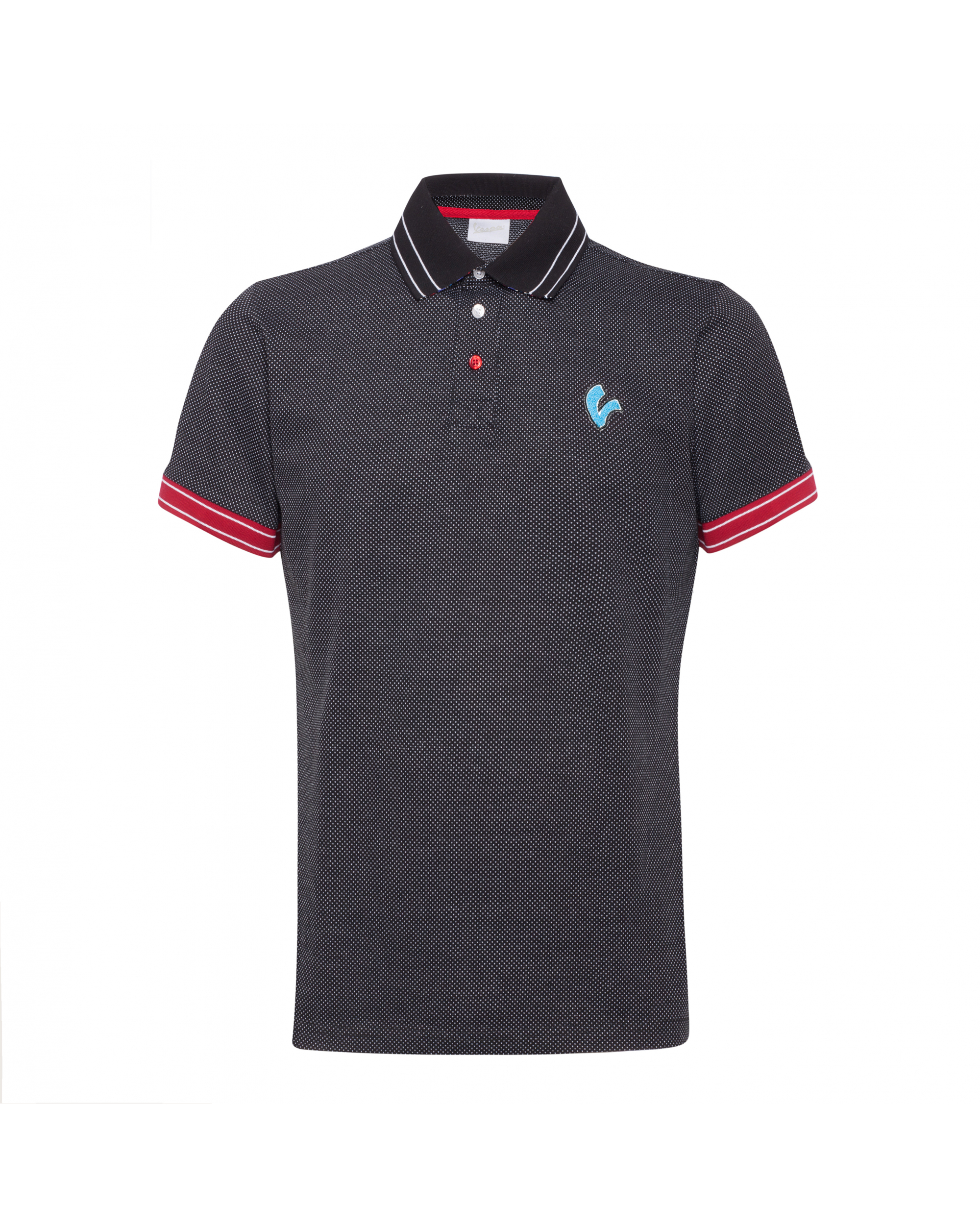 Vespa Polo Shirt V-Stripes Herren