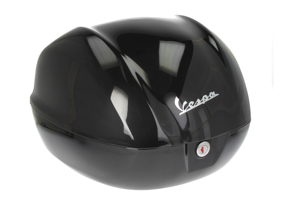 Vespa Topcase 32L schwarz glänzend 98/A ohne Rückenlehne