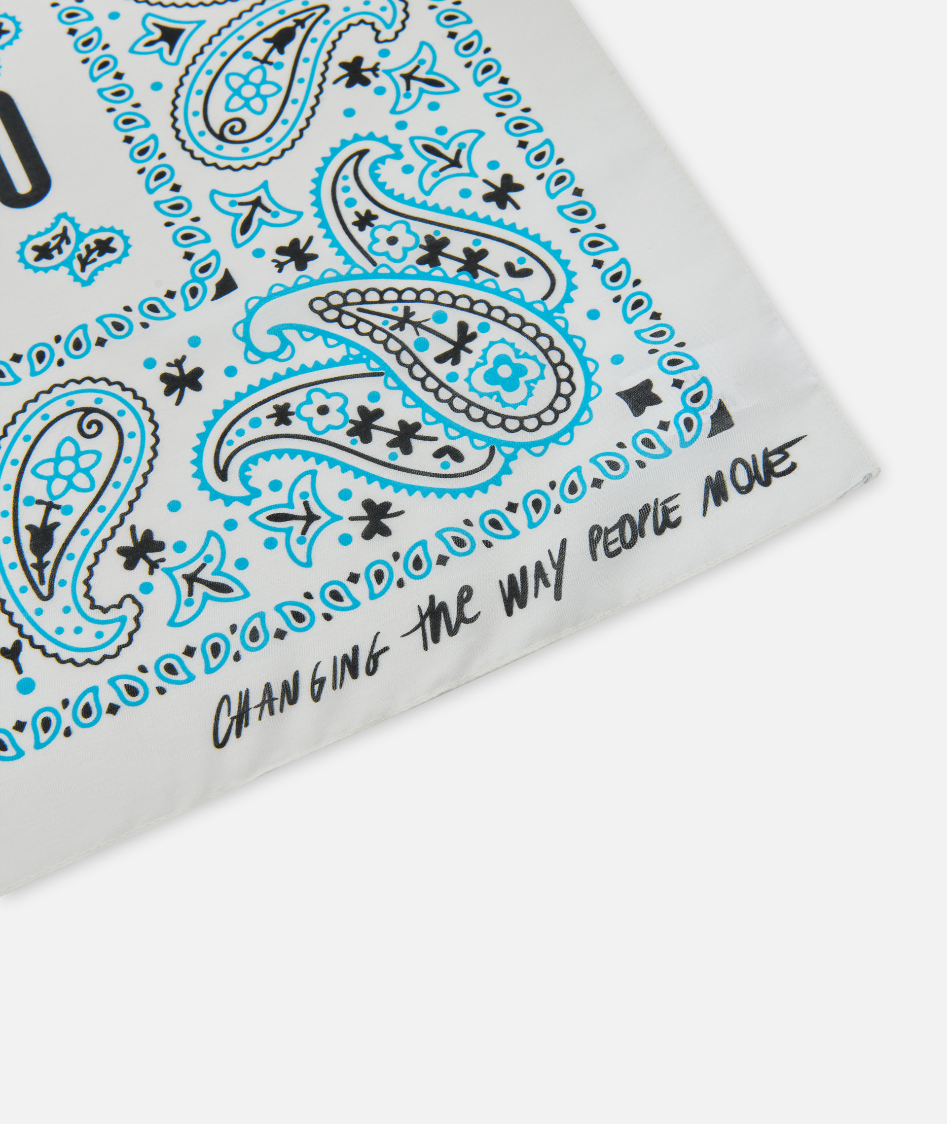 Vespa Bandana "140 Jahre Piaggio" weiß blau