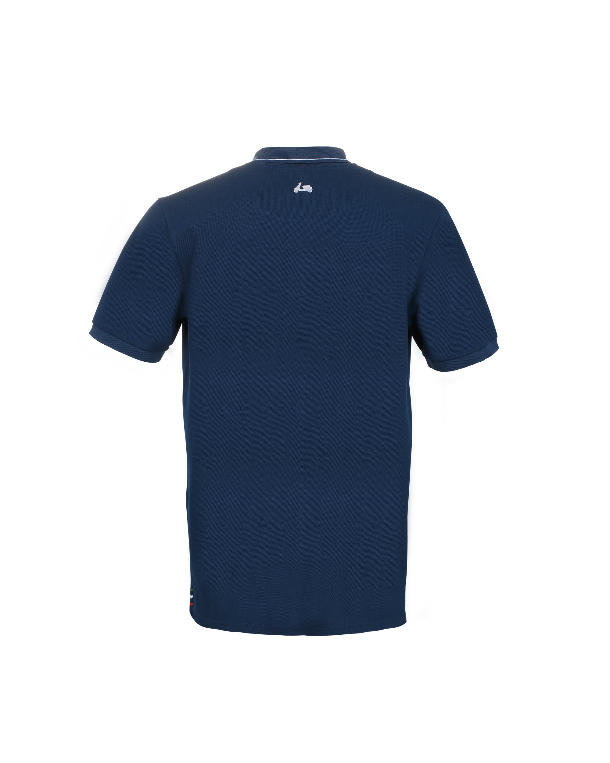 Vespa Polo Shirt Graphic Herren blau
