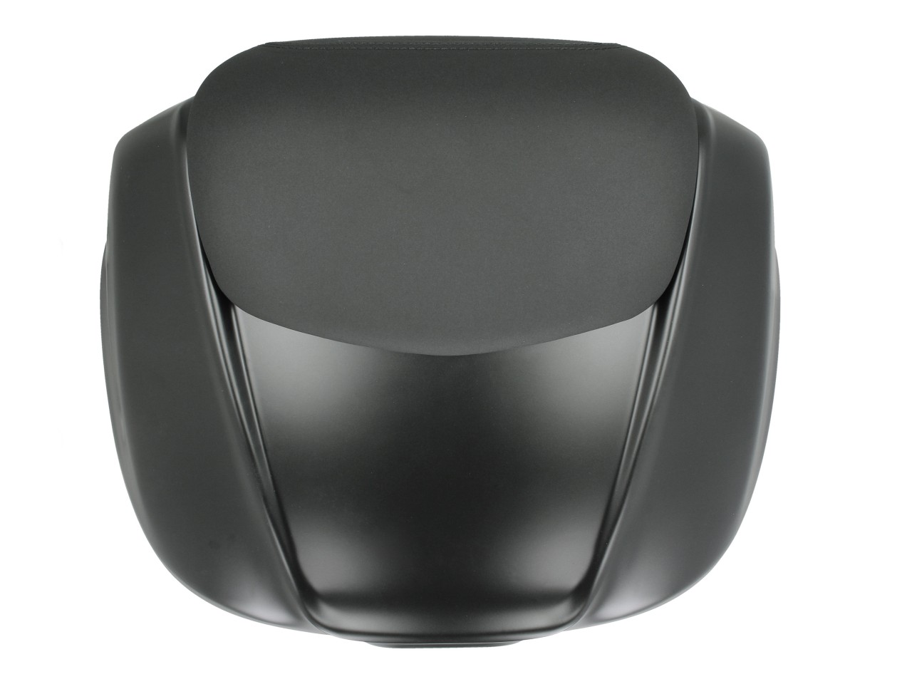 Top Case 37L mit Rückenlehne für Piaggio Medley Sport 125/200 (24-25) - schwarz matt 85/C