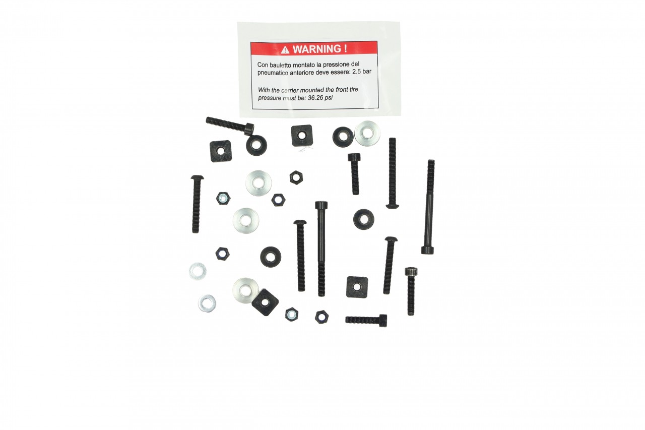 Top Case Kit 36 l. schwarz matt metallic N12 Original Piaggio für Beverly HPE (inkl. Halteplatte)