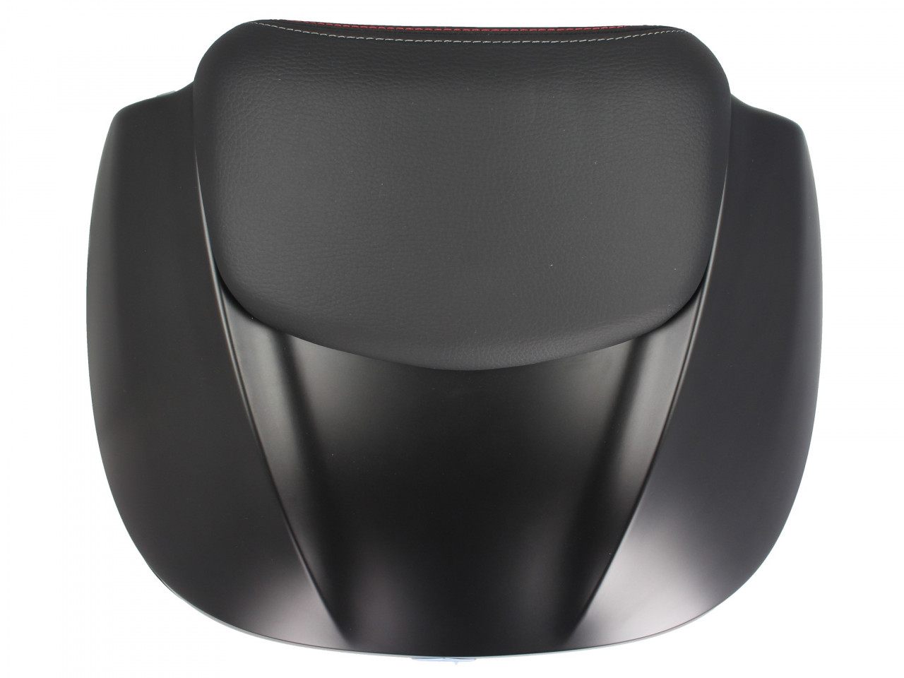 Top Case, 37 l, (NO_schwarz matt 93/B) inkl. Rückenpolster für Piaggio MP3 500 Sport Advance HPE