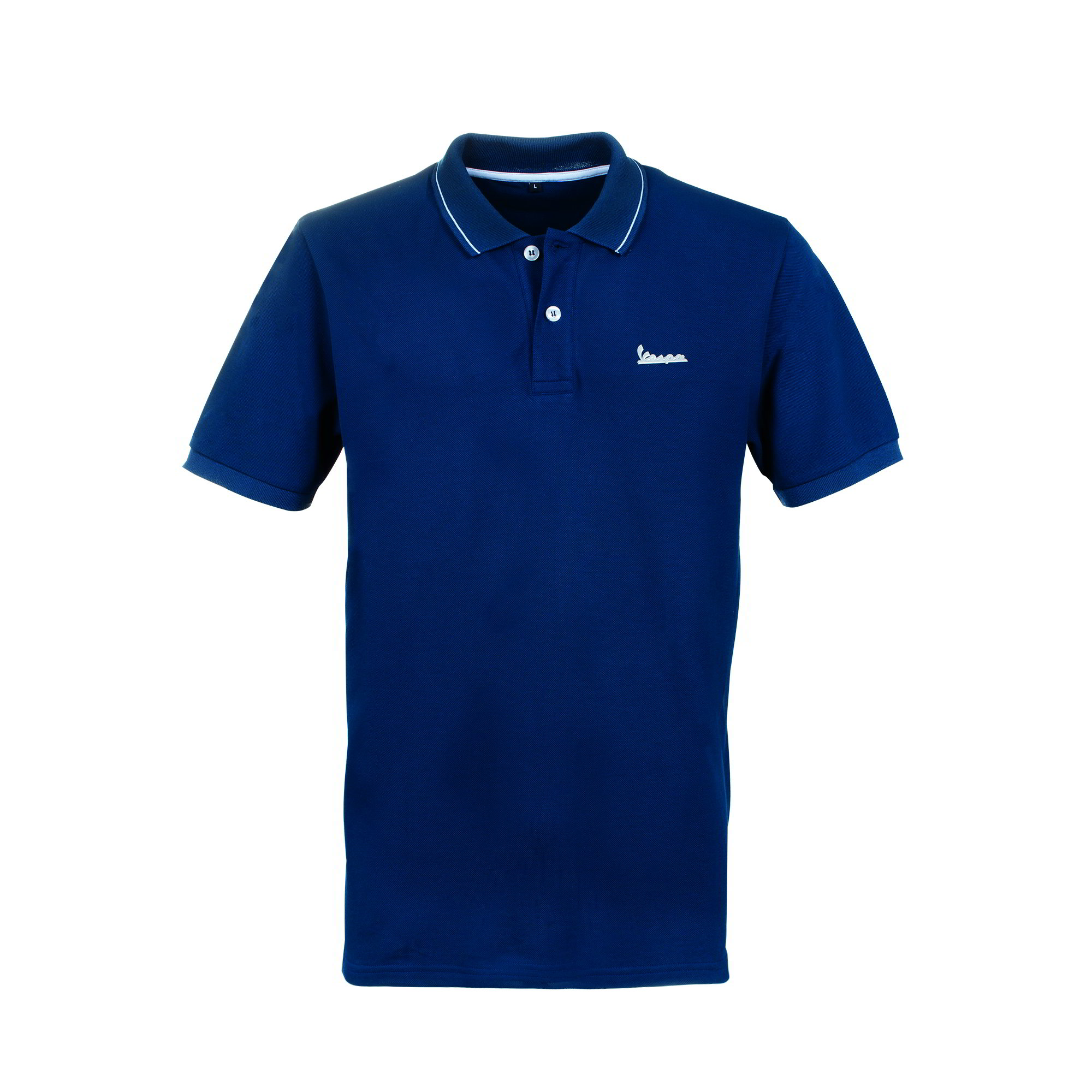 Vespa Polo Shirt Graphic Herren blau