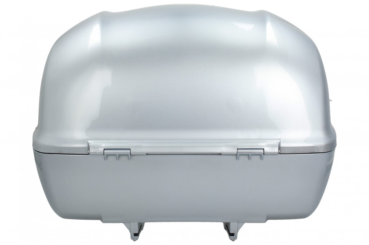 Original Topcase für Vespa Primavera - (G01) metallic grey lucido