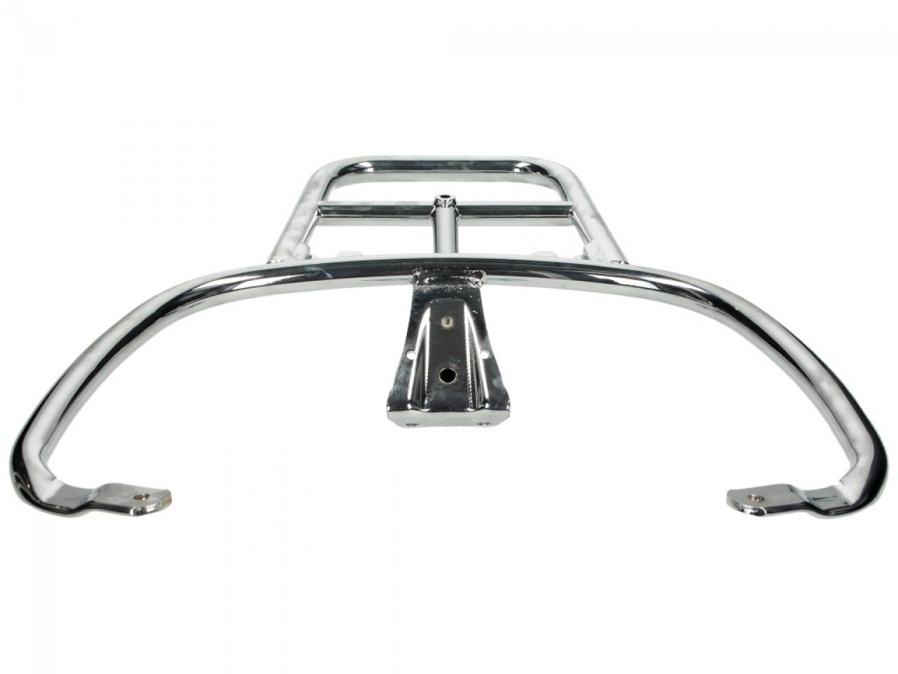 Gepäckträger hinten chrom für Vespa Primavera / Sprint / Elettrica