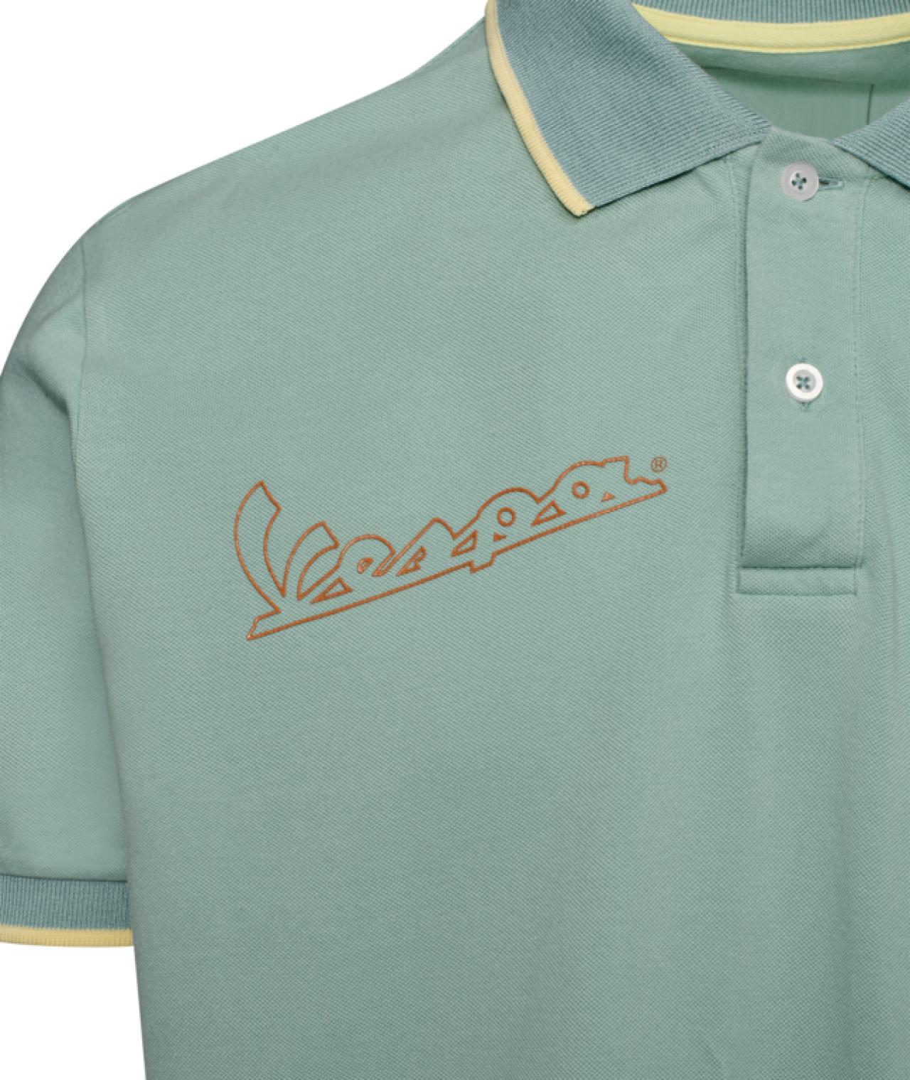 Vespa Polo Shirt Origin grün DEC-Kollektion