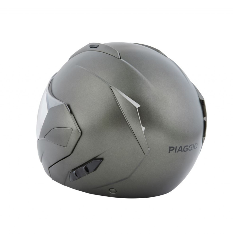 Piaggio Modularhelm grün