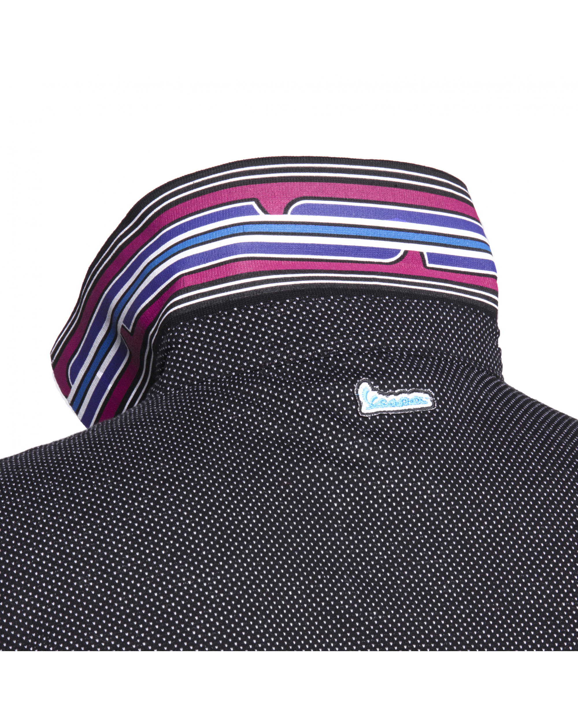 Vespa Polo Shirt V-Stripes Damen