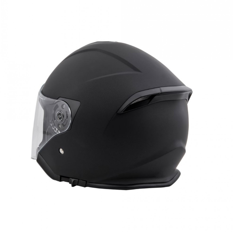 Piaggio PFJ Jethelm schwarz, matt