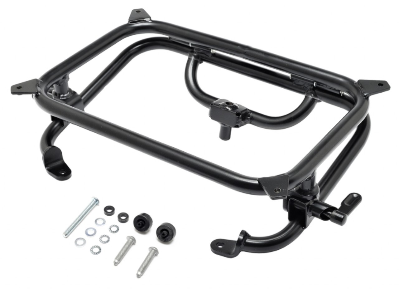 Gepäckträger, hinten, schwarz, klappbar, 420x280 mm