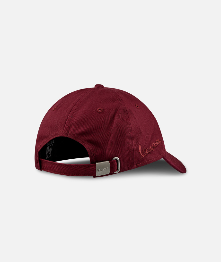 Vespa Basecap DEC Glitter New Era 9Forty rot