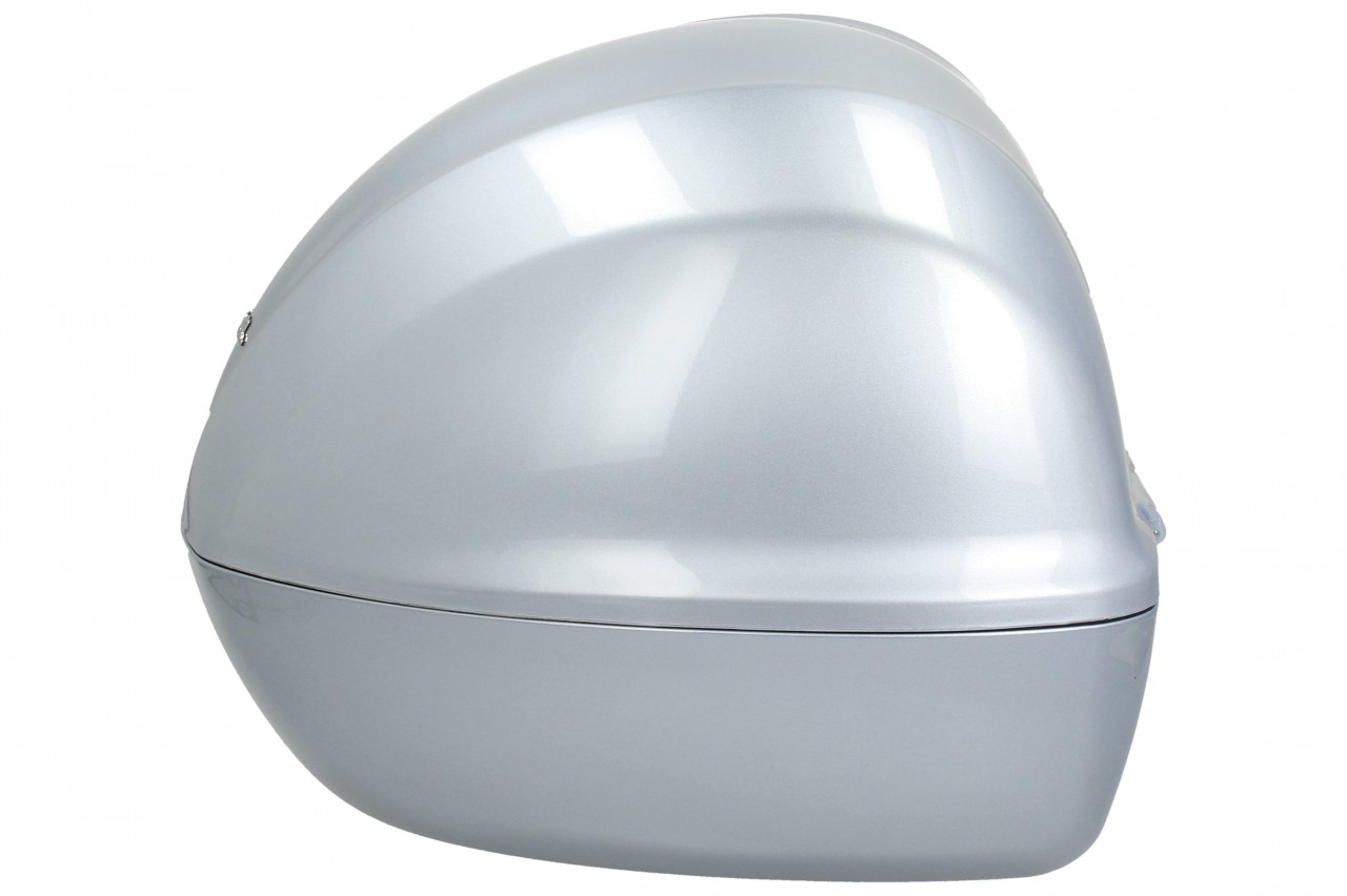 Original Topcase für Vespa Primavera - (G01) metallic grey lucido