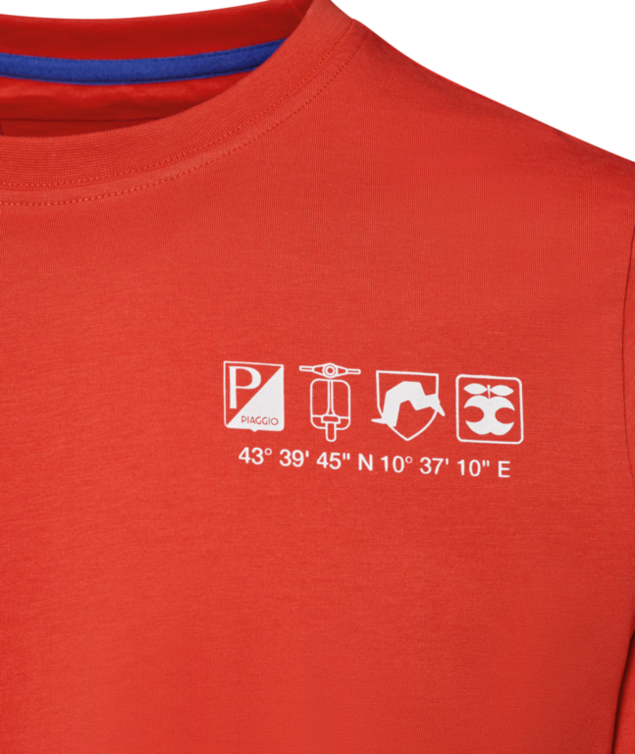 Vespa T-Shirt Flame orange DEC-Kollektion