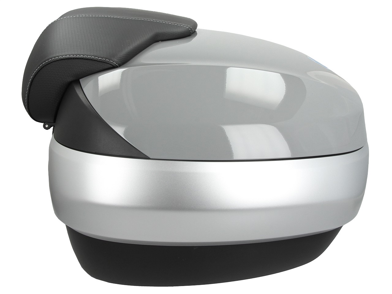 Top Case 50 l, silber (grigio Mouse 715/C) für Piaggio MP3 400 / 500 HPE 2020-2021