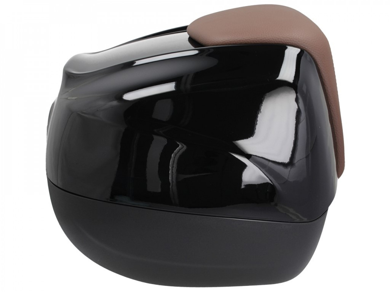 Topcase 37L für Beverly Original Piaggio - NERO LUCIDO 90/B