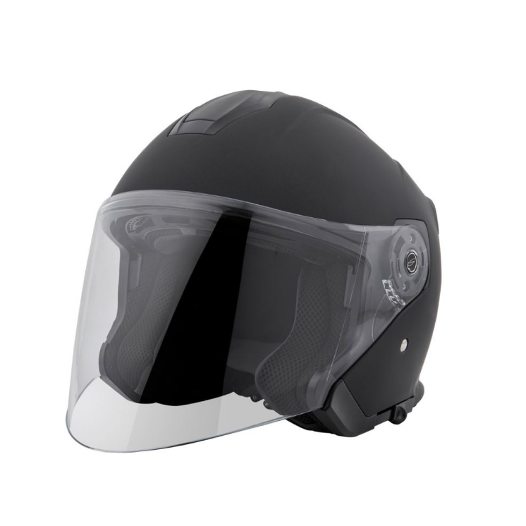 Piaggio PFJ Jethelm schwarz, matt