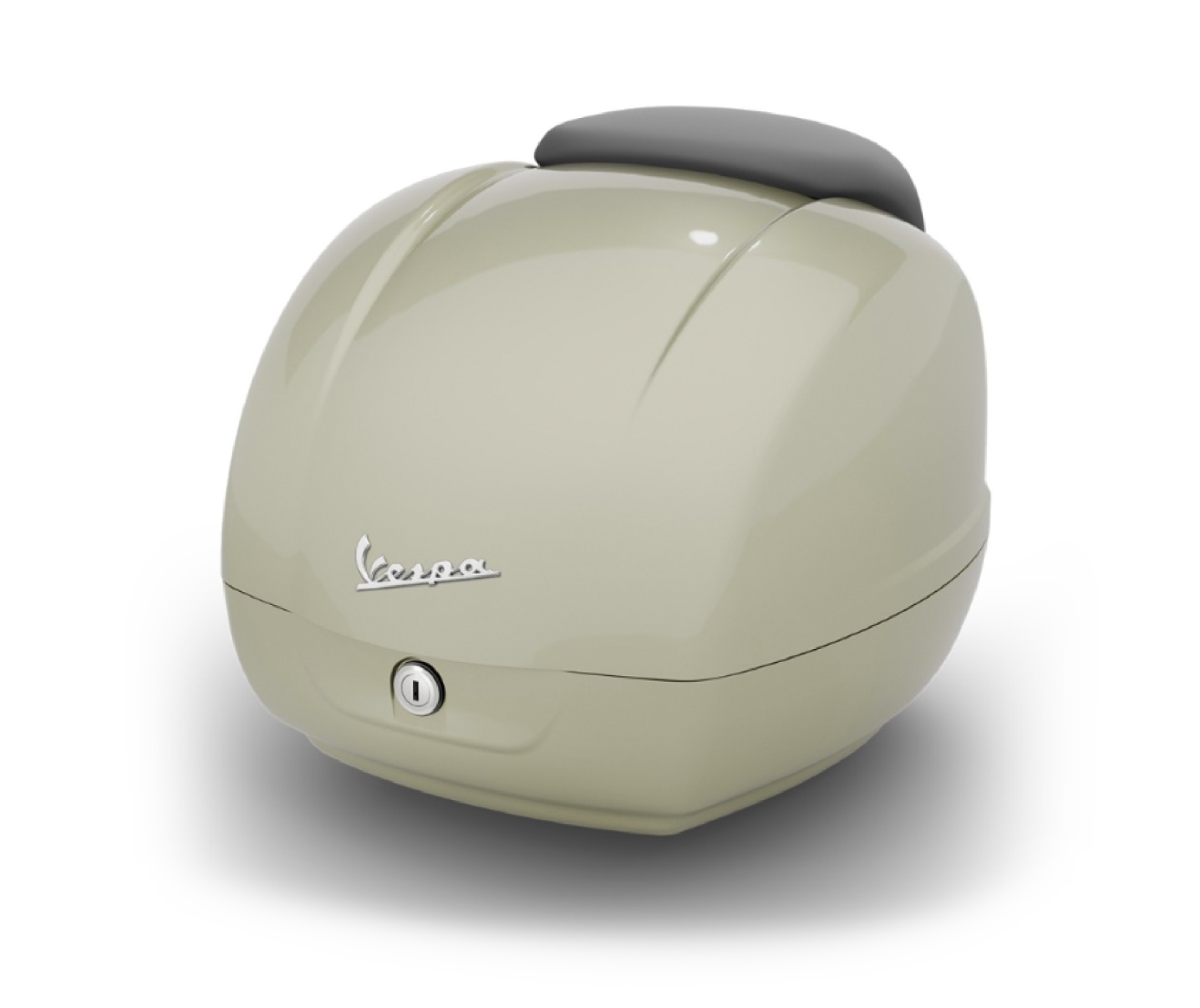 Original Topcase für Vespa GTS - grau / grigio Mouse 715/C, 36 l, My19